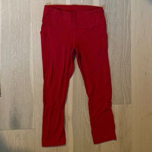 Lululemon crop leggings size 4